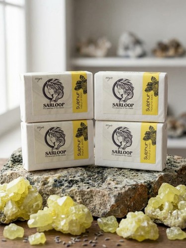 Sulphur soap bars - x, 4