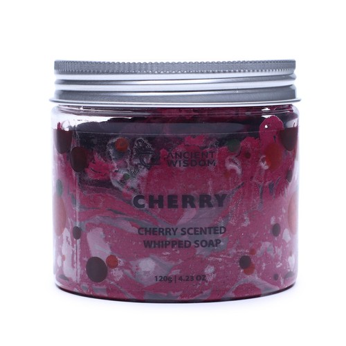 Cherry whipped soap 120g - cherry,