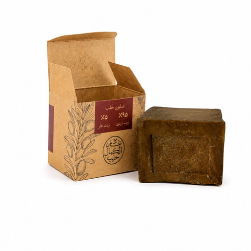 Natural olive oil aleppo ghar - natural,