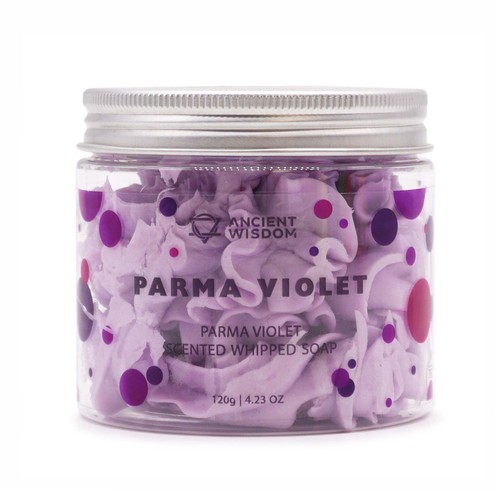 Parma violet whipped soap 120g - parma,