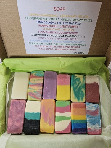 Letterbox soap gift - set, 12