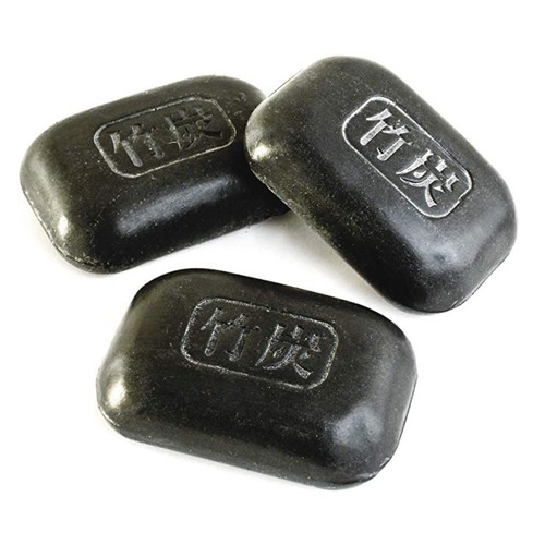 Bamboo charcoal soap set - bamboo, of