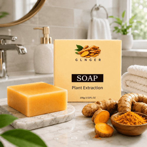 Ginger natural handmade soap - handmade,