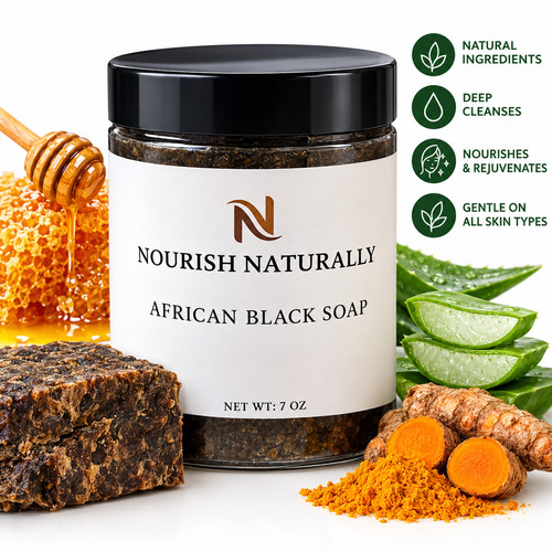 African black soap paste - soap,