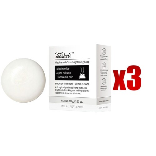 Teashell niacinamide soap - soap, bar