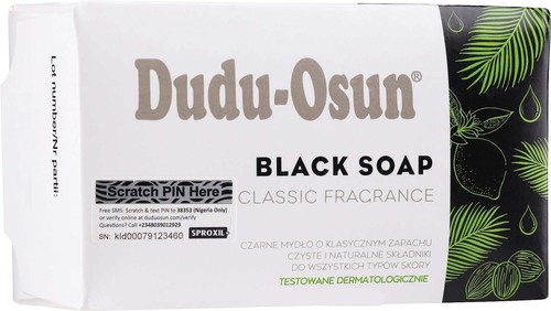Dudu osun african black soap - osun,