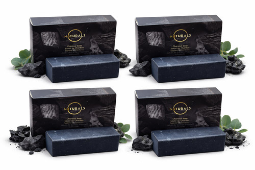 Naturals charcoal soap 4 - o,