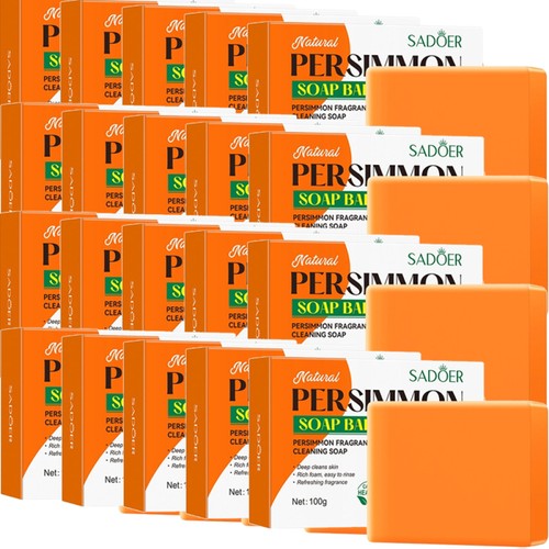 20x persimmon soap - persimmon, bar