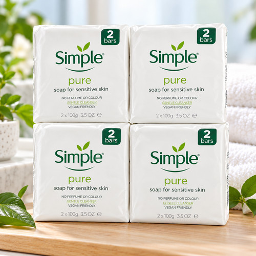 Simple pure soap - simple, sensitive